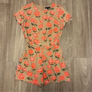 Floral Banana Republic Romper